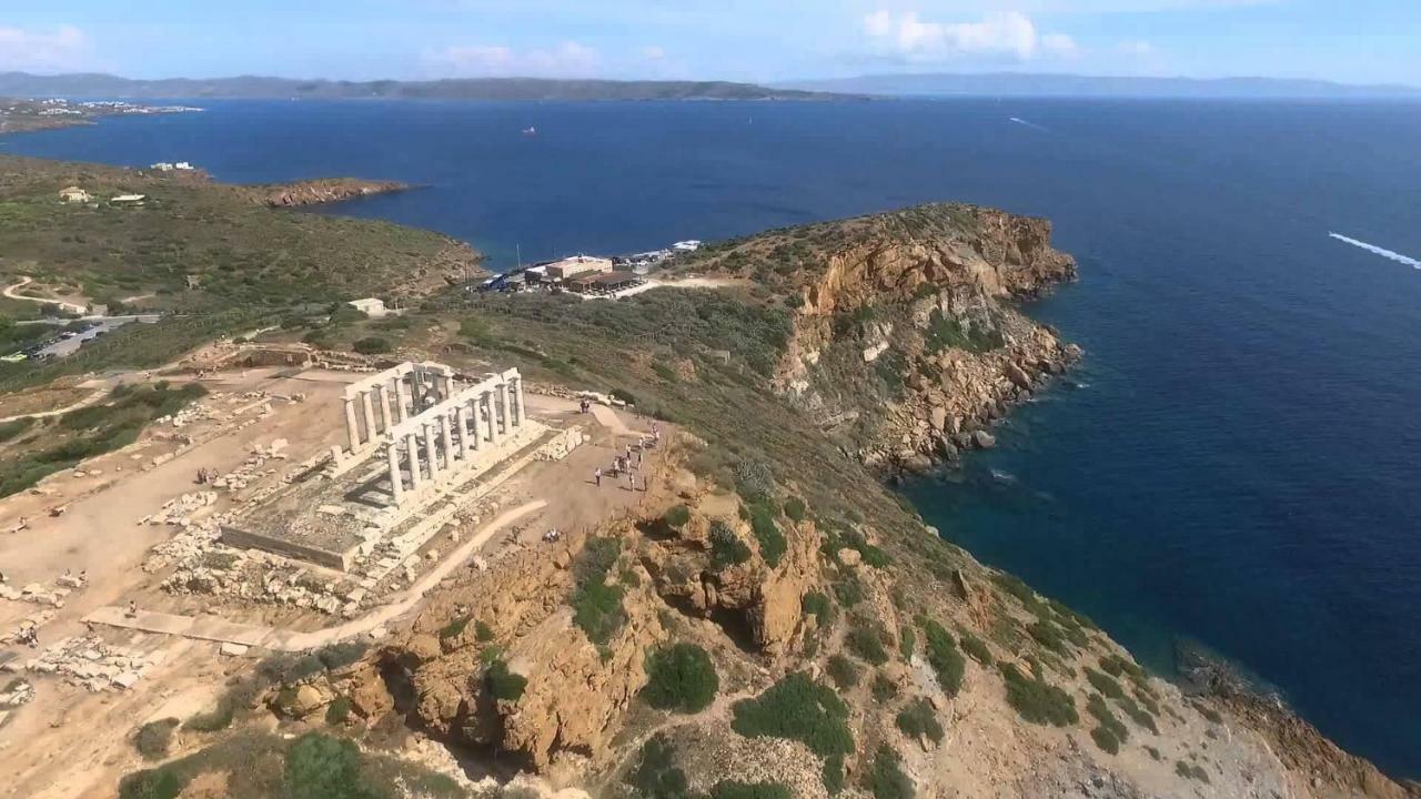 Sandra'S Sea View At Sounio Sounion Exterior photo